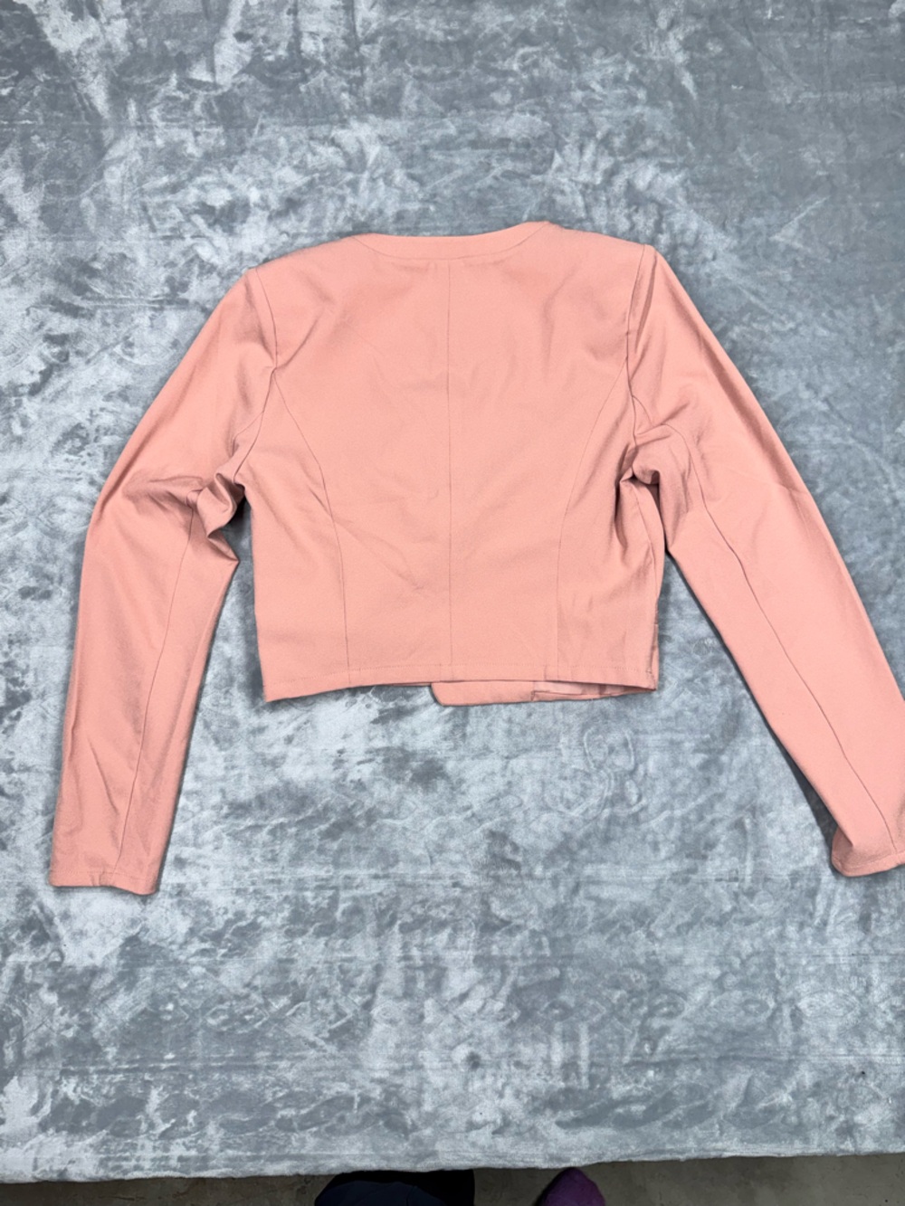 Love Tree Womens Pink Cropped Blazer - Picture 8 of 8